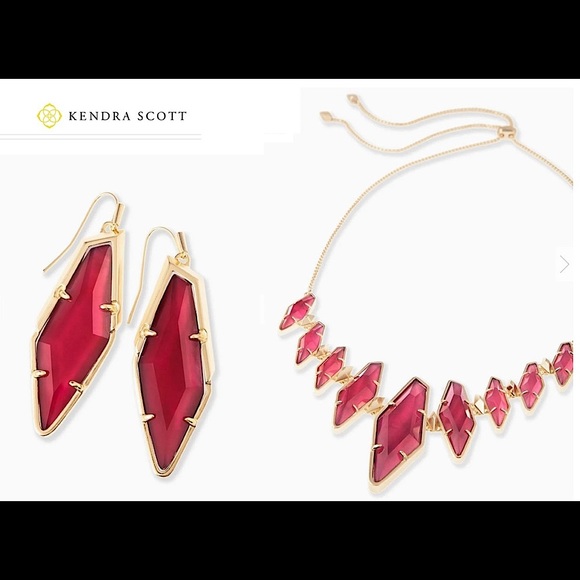 Kendra Scott Necklace Earrings Set - Picture 2 of 9